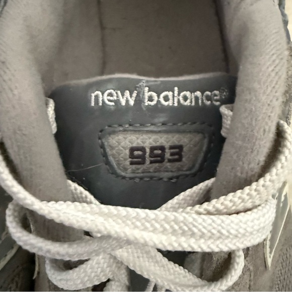 New Balance 993 Made in USA Gray Suede Mesh Sneakers Women’s 7 - Picture 4 of 9